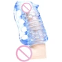 Мастурбатор Fleshlight Fleshskins Grip Blue Ice фото 6