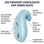 Вібратор Satisfyer Dipping Delight Light Blue фото 6