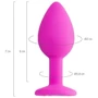 Анальная пробка с кристаллом ToDo by Toyfa Anal Plug Brilliant: Для кого Унисекс