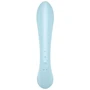 Двухсторонний вибратор-кролик Satisfyer Triple Oh Light Blue, 3 мотора, рукоятка-массажер: Для кого Для женщин