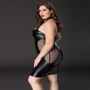 Эротическое платье с прозрачными вставками JSY P71139 Plus Size: Размер Универсальный