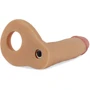 Насадка для двойного проникновения LoveToy The Ultra Soft Double Vibrating 5.8": Материал TPE (термопластичный эластомер)