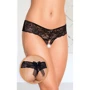 Женские стринги SoftLine - G-String 2403, M/L (black): Для кого Для женщин
