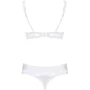 Комплект білизни Obsessive - Miamor set, S / M (білий): Застосування На тіло