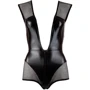 Боді Cottelli Collection Party Body Wetlook, XL (2640970): Декор Молния