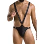 Боди Passion HARRY 028 black L/XL