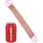 Двойной фаллоимитатор King Cock 12" Slim Double Dildo, 30x3.3 см, телесный: Назначение Для двойного проникновения