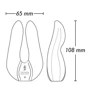Вібромасажер Shunga - Aiko Intimate Massager Light Pink: Тип і форма Вібромасажер