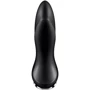 Анальная смарт вибропробка с жемчужным массажем Satisfyer Rotator Plug 1+ Black: Особенности Водонепроницаемые