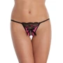 Женские стринги SoftLine - String 2350, XL (black/pink)