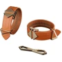 Наручники LOCKINK Wristcuffs/Anklecuffs Brown Set фото 5