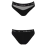 Трусики с прозрачной вставкой Passion PS006 PANTIES black, size XL: Узор Однотонный
