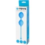 Вагинальные шарики Toyfa A-Toys Pleasure Balls Blue: Материал Силикон