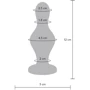 Анальний корок Toy Joy The Batter Buttplug (синій): Матеріал Силикон