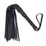 Флоггер из комбинированной кожи Flirty COMBO Leather - Black & Dark Blue, BM-00011: Производитель Flirty