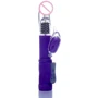 Вибратор с ротацией и стимулятором клитора Boss Series - Bird Purpe, BS2600099