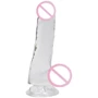 Прозрачный фаллоимитатор Alive Jelly Dildo Pepito