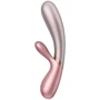 Смарт вібратор-кролик із підігрівом Satisfyer Hot Lover Pink: Тип управління кнопкове