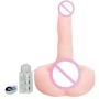 Вібратор з ротацією LYBAILE Mr.Big Vibrating & Rotating Cock Flesh: Для кого унісекс