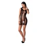 Откровенное платье-сетка Passion BS073 black