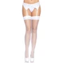 Нейлоновые чулки в сеточку Leg Avenue OS White: Материал Нейлон