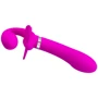 Безремневой страпон с вибрацией Pretty Love Valerie Purple: Диаметр, см 3.3