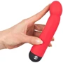 Вибратор для точки G Orion Colorful Joy Red G-Spot Vibe: Тип управления Кнопочное