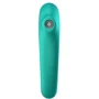 Вакуумный стимулятор с вибрацией Satisfyer Dual Kiss Green: Тип и форма Вибромассажер