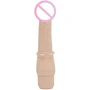 Вибратор Classic Smooth Vibrator, 11.5x3.2 см, телесный: Назначение Вагинальные
