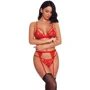 Эротический комплект NDS 5067-1 Red M/L (22140): Применение На тело