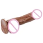 Реалистичный вибратор на присоске GHISA JEFF STRYKER 8.9" Vibrating Dildo - Brown, 291659: Назначение Вагинальные