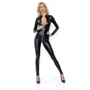 Комбінезон Noir Handmade F293 Powerwetlook catsuit with front zipper Black, XL