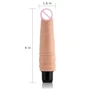 Вибратор LOVETOY Real Feel Cyberskin Vibrator Flesh 7,5": Тип управления Поворотное реле