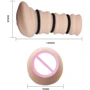 Мастурбатор LYBAILE Crazy Bull Rossi Flesh 3D Vavina: Матеріал Киберкожа