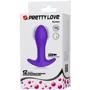 Анальная пробка с вибрацией Pretty Love Morton Blue: Наличие вибрации Есть
