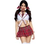 Костюм Leg Avenue Miss Prep School M/L Red