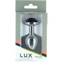 Металевий анальний затор LUX Active з трояндою - Rose Anal Plug - Black, віброкуля в подарунок: Для кого Унисекс
