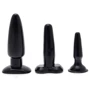 Набор анальных пробок "Liquorice dip butt plugs" 3 шт: Для кого Унисекс