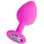 Анальная пробка с кристаллом ToDo by Toyfa Anal Plug Brilliant