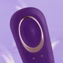 Вибромассажер для пар Satisfyer Double Classic: Длина, см 9.5