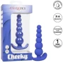 Анальный стимулятор California Exotic Novelties - Cheeky X-6 Anal Beadsсм (фиолетовый): Материал Силикон