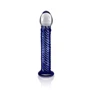 Стеклянный фаллоимитатор Love Toy Glass Romance Dildo Вlue