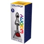 Анальная пробка Wooomy Lollypop Double Ball Metal Plug Red S: Наличие вибрации Нет