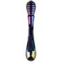Фаллоимитатор LoveToy Twilight Gleam Glass Dildo Twin Pleasures