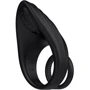 Эрекционное виброкольцо Nexus Enhance Vibrating Cock and Ball Ring, двойное: Цвет черный