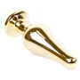Анальная пробка с кристаллом BOSS of TOYS Boss Series - Jewellery Gold BUTT PLUG Clear, BS6400066: Тип Анальные пробки