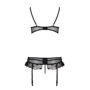 Эротический комплект Passion LOVELIA SET black XXL/XXXL: Декор Рюши