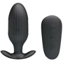 Анальная пробка Pretty Love ROYAL PLEASURE с вибрацией, электро стимуляцией и ДУ, BI-040083W: Для кого Унисекс