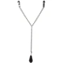 Зажимы для сосков с подвеской CalExotics Weighted Nipple Clamps: Цвет серебристый