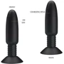 Анальная пробка Pretty Love Beaded For Extra Pleasure с риминг-эффектом и ДУ, BI-040073W: Особенности Водонепроницаемые